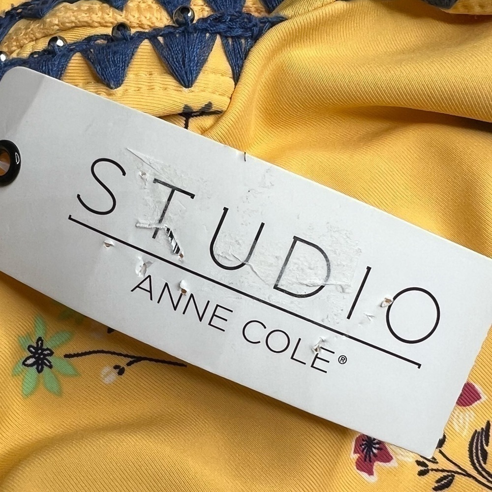 Anne Cole Studio Flounce V Neck One Piece Swimsuit — image 7 of 8